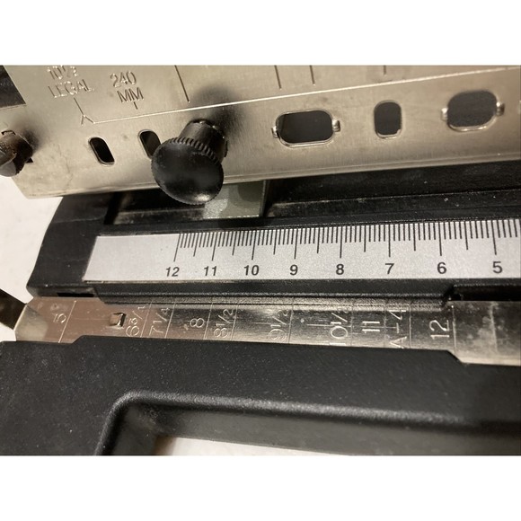 Swingline Model 440 Adjustable Heavy Duty Industrial 3 Hole Punch Ships Same Day - Picture 12 of 12